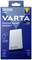Varta powerbanka s kapacitou 20 000 mAh, vstupom USB-C 3.0 a dvoma 2,4 A USB výstupmi. Až 114 hodín dodatočného prevádzkového času.