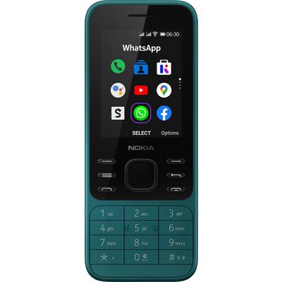 Nokia 6300 4G (Leo) mobilný telefón azúrová