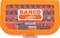 Oranžový box s rôznymi skrutkovačovými bitmi a rukoväťou, označený logom 'BAHCO' a symbolom ryby.