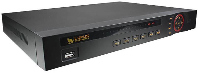 Lupus 10009 LE 918 4K 8 Kanal NVR sieťový IP videorekordér (NVR) pre bezp. kamery
