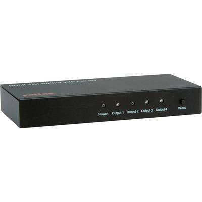 Roline HDMI splitter 1920 x 1080 Pixel čierna