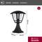 Čierna vonkajšia lampa s ochranou IP44, vysoká 280 mm, široká 164 mm. 5 rokov záruky, vhodná do záhrady alebo terasy.
