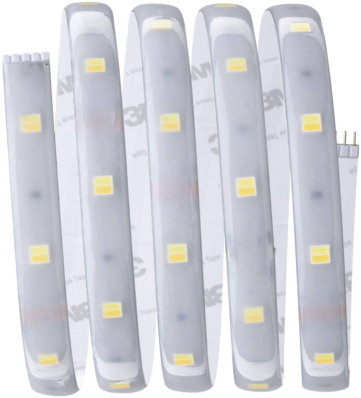 Rola LED pásika so svietiacimi obdĺžnikovými LED diódami, vhodná pre flexibilné svetelné riešenia v interiéri.