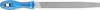 PFERD TOOLS 11216207 Dielenský pilník plochý hrot 2 vrátane ergonomickej univerzálnej rukoväti pilníka na hrubovanie a dokončovanie 200 mm 1 ks