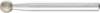 PFERD TOOLS 36208010 Diamantový brúsny hrot, gulička 8 x 8 mm, priemer hriadeľa 6 mm Priemer 8 mm 1 ks