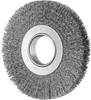 PFERD TOOLS Okrúhla kefa POS široká, neviazaná, RBU Ø 180 x 25 mm, variabilný otvor, oceľový drôt Ø 0,30 pre stolnú brúsku 1 43701239 1 ks
