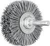 PFERD TOOLS POS kruhová kefa rozmotaná RBU Ø 50 x 15 mm hriadeľ Ø 6 mm SiC filament Ø 0,90 zrno 180 43701016 10 ks