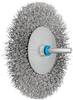 PFERD TOOLS POS kruhová kefa rozmotaná RBU Ø 100 x 10 mm hriadeľ Ø 6 mm nerezový drôt Ø 0,30 43701020 10 ks
