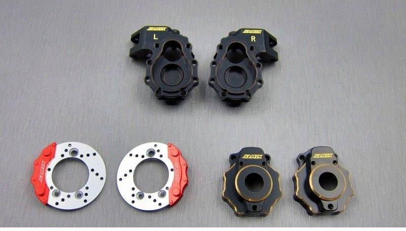 Samix SAM-trx4-4412C3 Pezzo tuning SAMIX TRX-4 brass Knuckle & portal Knuckle cover SAMtrx4-4412C3