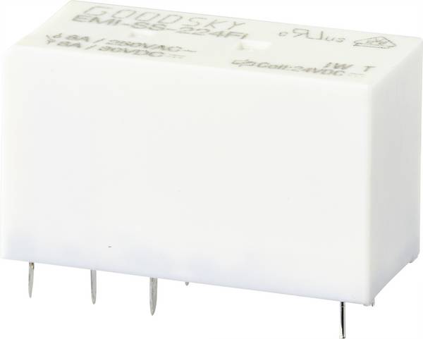 GoodSky EMI-SS-224FI relé do DPS 24 V/DC 8 A 2 prepínacie 1 ks Tube