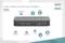 'DIGITUS DS-12850 KVM switch so 2 portami; Konektory: Nosič výkonu, IR-link, mikrofón, vypínač, vstupný stav, 2x USB 3.0, audio.'