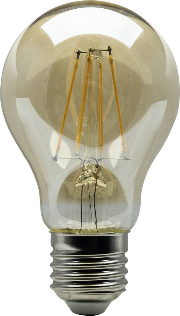 Heitronic 15000 LED   E27 klasická žiarovka 4 W = 35 W teplá biela (Ø x v) 60 mm x 108 mm nestmievateľná 1 ks