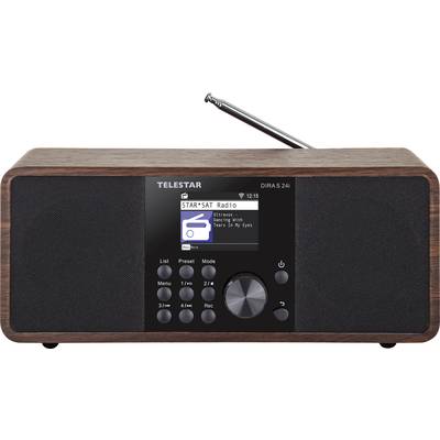Telestar DIRA S 24i 30-200-01 internetové stolný rádio, internetové, DAB+, FM, AUX, Bluetooth, DLNA, USB, Wi-Fi, interne-0