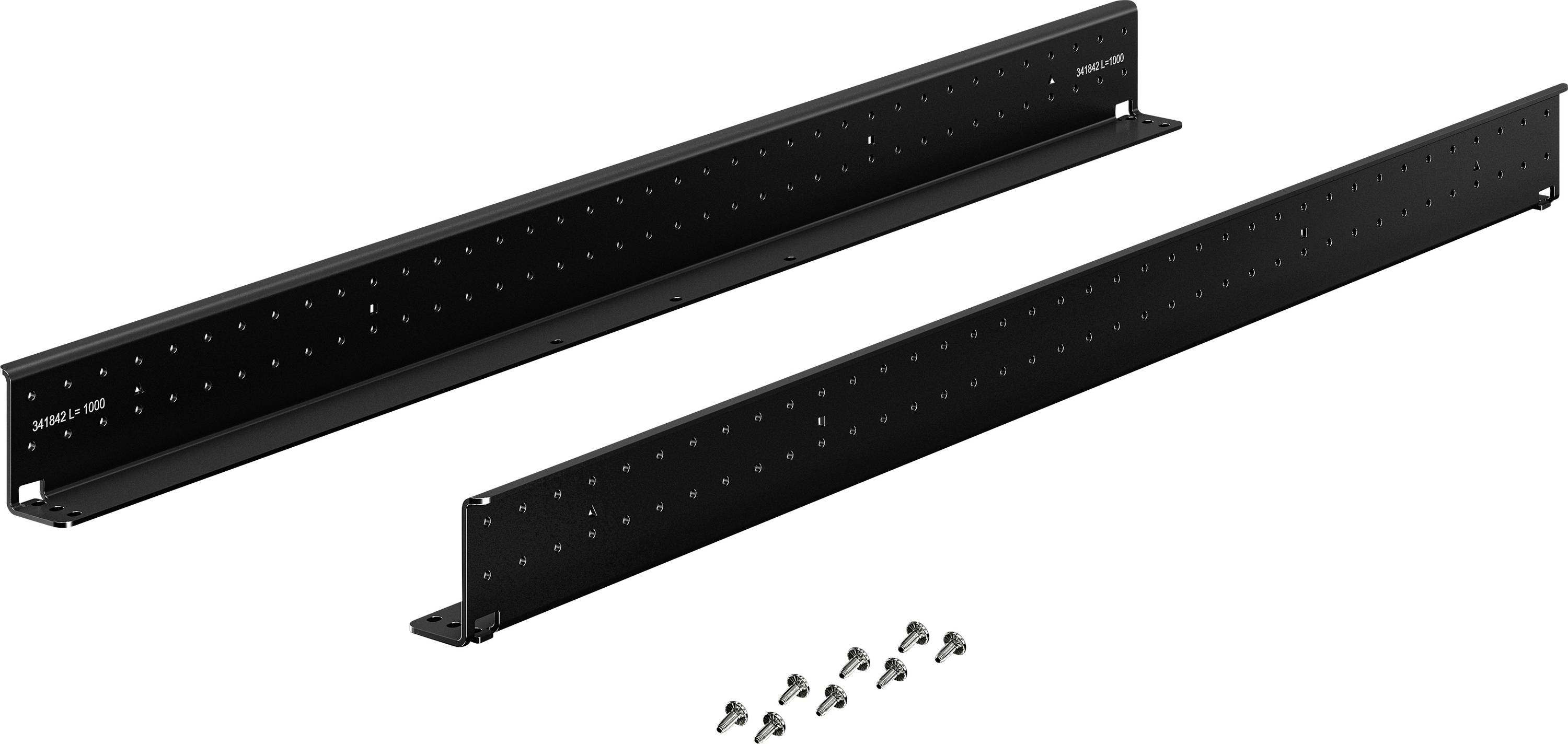 Rittal 5302161 19 inch Rails voor patchkast Geschikt voor kastdiepte: 1000 mm Zwart