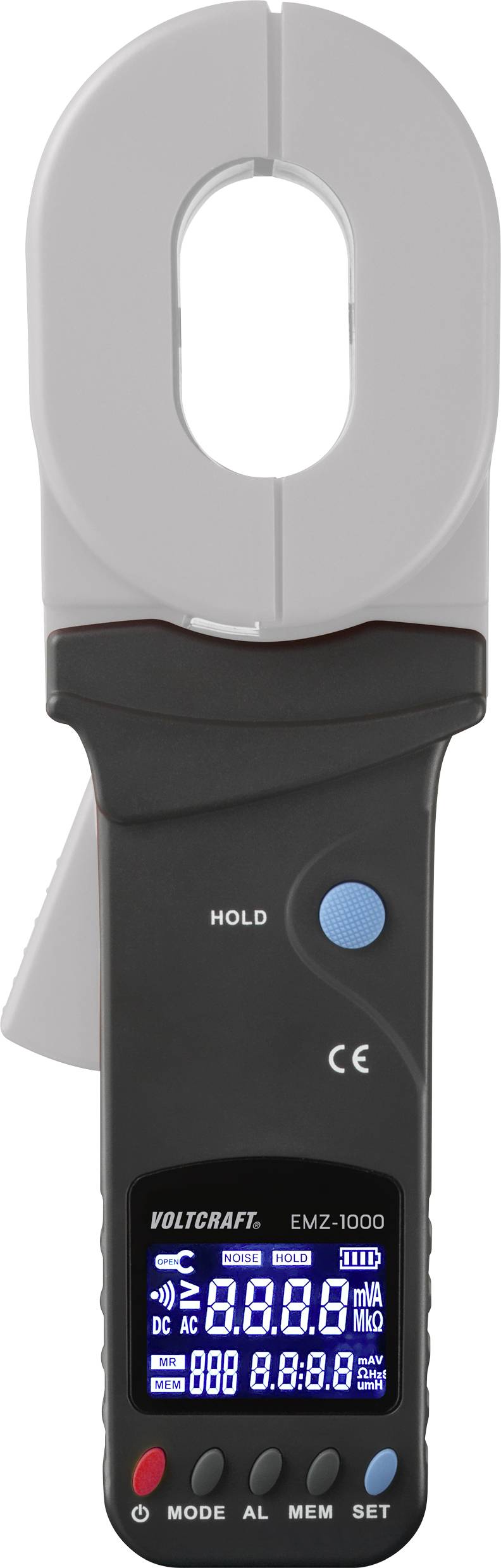 VOLTCRAFT EMZ-1000 Misuratore di terra 0.01 - 1200 Ω