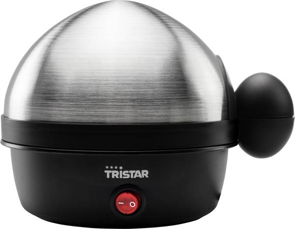 Tristar EK-3076 varič vajec s odmerkou, indikátor nerezová oceľ, čierna