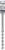 'Bosch SDS plus-5X vrták', 8 x 200 mm. Tvarovaný pre presné vŕtanie do betónu. Detail balenia zobrazuje čiarový kód a ďalšie špecifikácie.