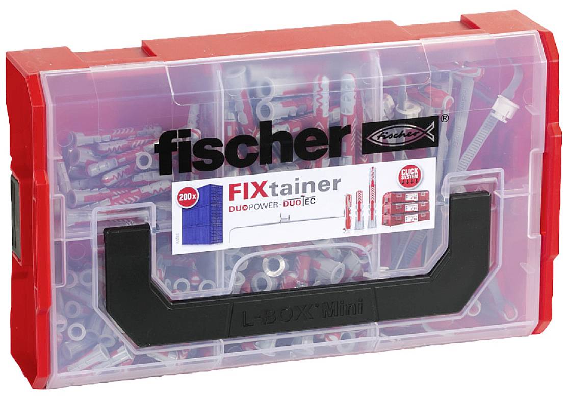 Fischer FIXtainer - DUOPOWER súprava hmoždiniek 541357 200 ks