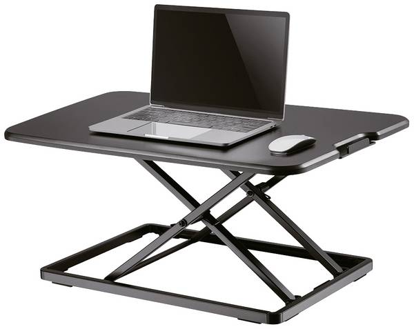 Neomounts NS-WS050BLACK nástavec na stôl pre prácu v sede aj v stoji Rozsah výšky: 4.5 do 40.5 cm čierna