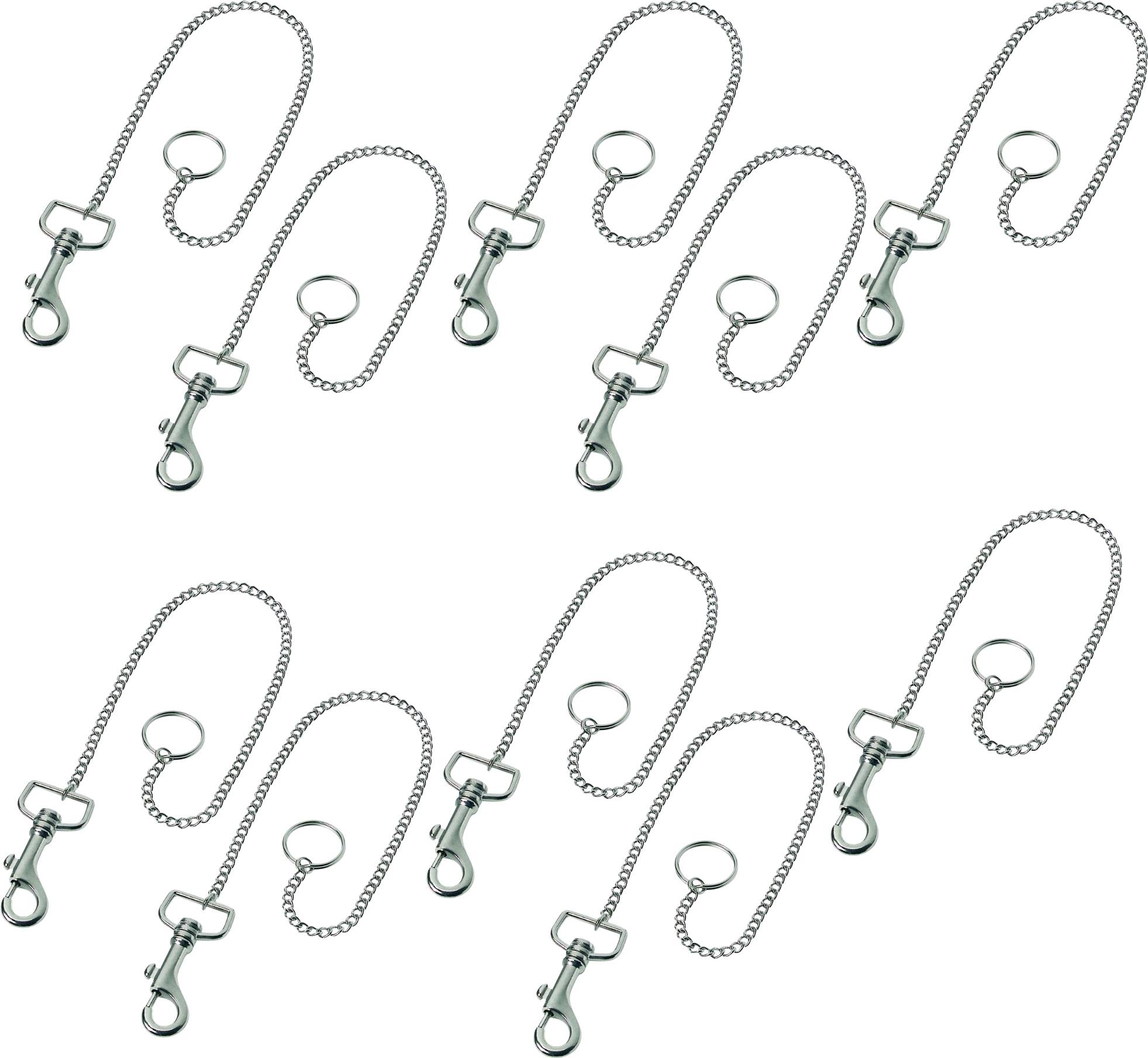 Basi Sikkerhedskæde 8930-0100 4026434004342 Sølv 10 stk