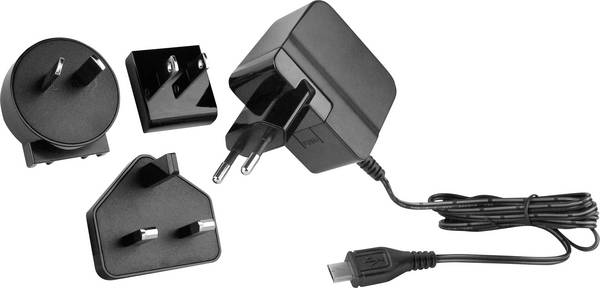 HN Power HNP12I-MicroUSBL6 USB nabíjačka 2400 mA, 1 x 1x micro USB, s austrálskym adaptérom, s adaptérom pre Európu, s americkým adaptérom, s britským adaptérom, HNP12I-MicroUSBL6