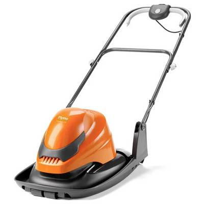 Kosačka v oranžovej farbe s čiernym rámom.