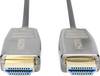 Digitus HDMI prepojovací kábel Zástrčka HDMI-A, Zástrčka HDMI-A 10.00 m čierna AK-330126-100-S 8K UHD, dvojžilový tienený HDMI kábel
