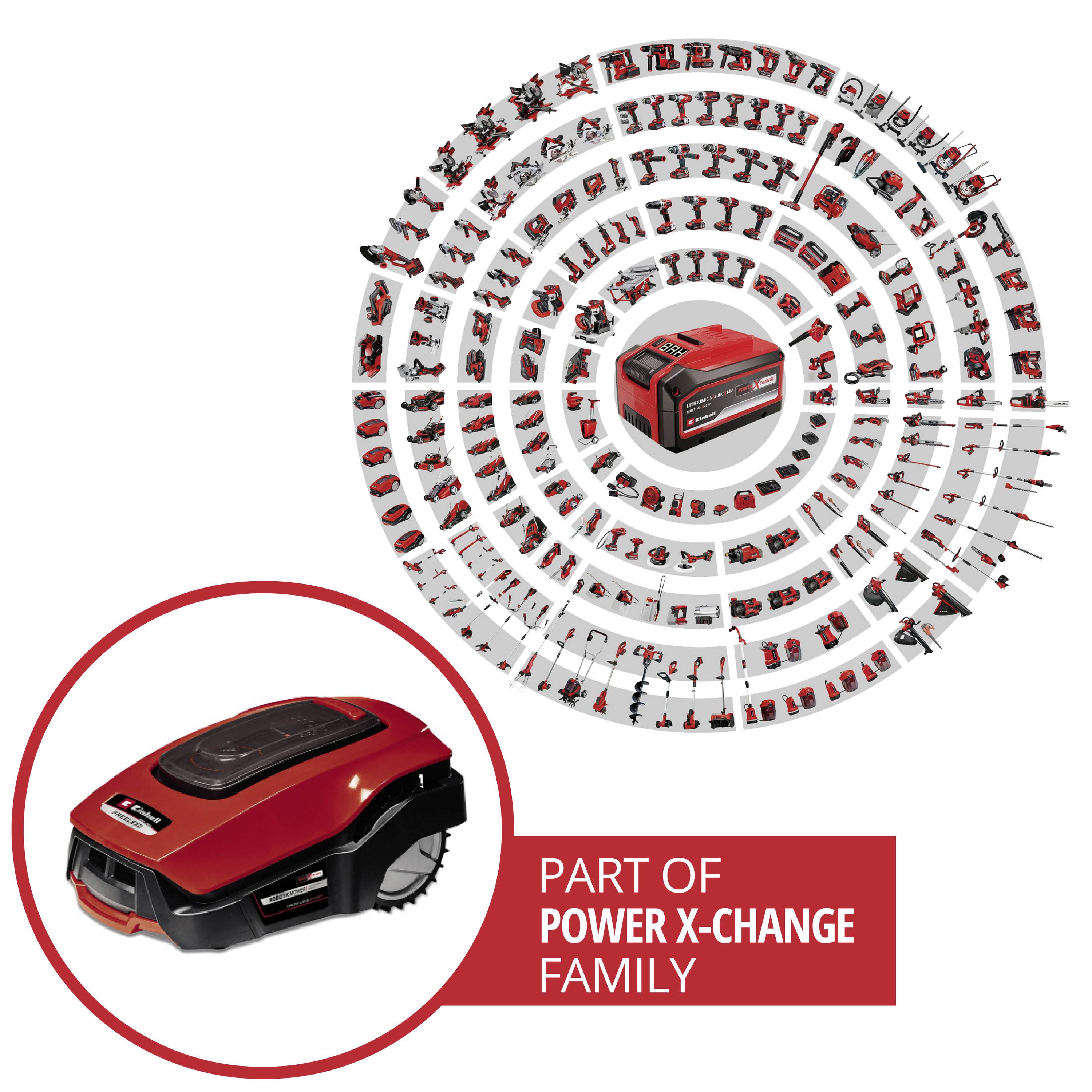Einhell FREELEXO 1200 LCD BT robotická kosačka Pre plochu (max.) 1200 m²-2