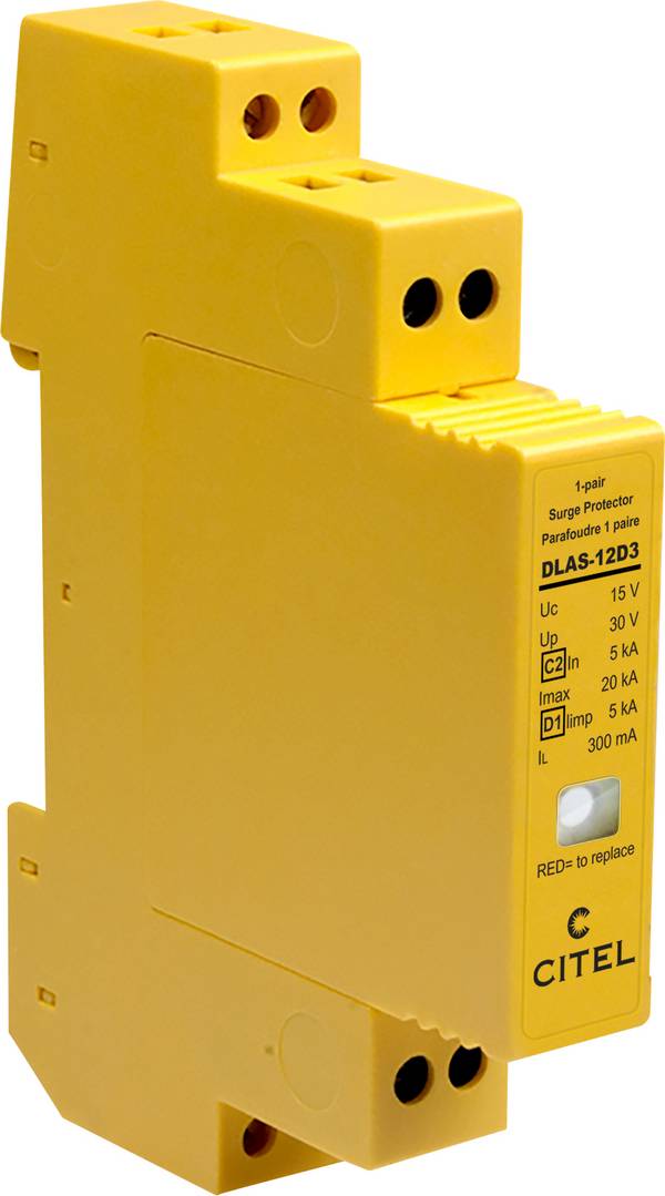 Citel 641302 DLAS-12D3 modul s prepäťovou ochranou  Přepětová ochrana pre: rozvodná skriňa 20 kA  1 ks