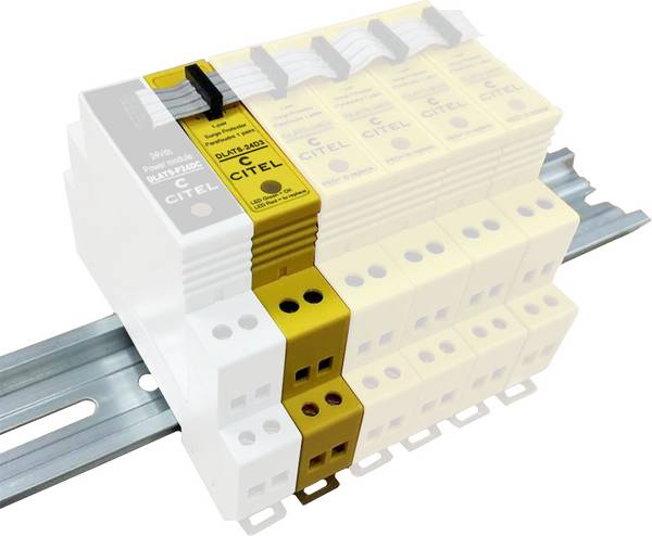 Citel 641403 DLATS-24D3 modul s prepäťovou ochranou  Přepětová ochrana pre: rozvodná skriňa 20 kA  1 ks