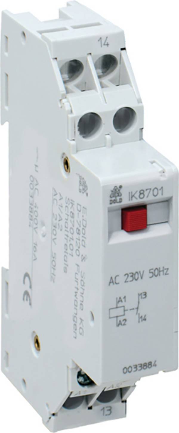 Dold IK8701.11 DC24V väzobné modul, 24 V/DC, 16 A, 1 prepínací, 1 ks