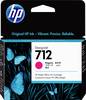 HP 712 atramenty originál náhradný HP 3ED68A purpurová