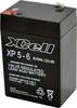 XCell XP 5 - 6 XCEXP56 olovený akumulátor 6 V 5 Ah olovený so skleneným rúnom (š x v x h) 70 x 107 x 47 mm plochý konektor 4,8 mm bezúdržbová
