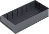 Alutec 66030 skladový box, stohovateľné, (d x š x v) 400 x 183 x 81 mm, tmavosivá, 1 ks