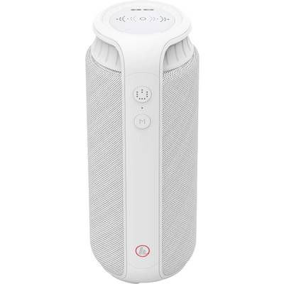 Hama Pipe 2.0 Bluetooth® reproduktor hlasitý odposluch, odolná/ý striekajúcej vode biela