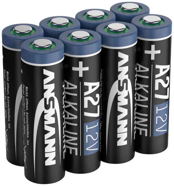 Ansmann A27 špeciálny typ batérie 27 A  alkalicko-mangánová 12 V  8 ks