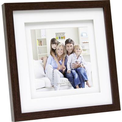 Deknudt S65KQ1 13X13 vymeniteľný fotorámček Formát papiera: 13 x 13 cm hnedá