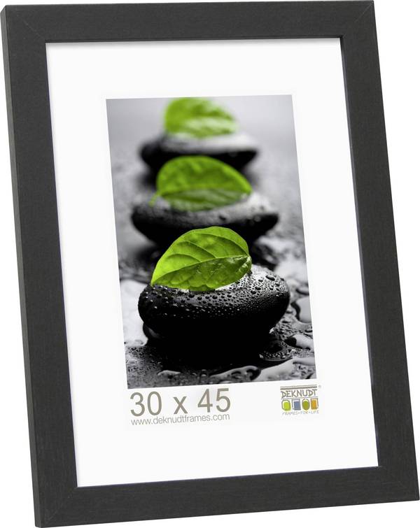 Deknudt S44CF2 30X45 vymeniteľný fotorámček Formát papiera: 30 x 45 cm (š x v) 30 cm x 45 cm čierna