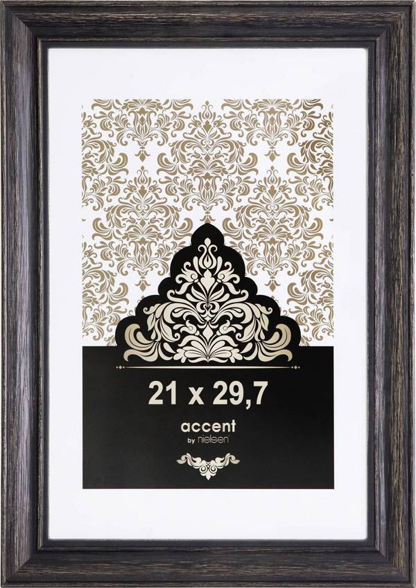 Nielsen Design 3221103 vymeniteľný fotorámček Formát papiera: A4  čierna