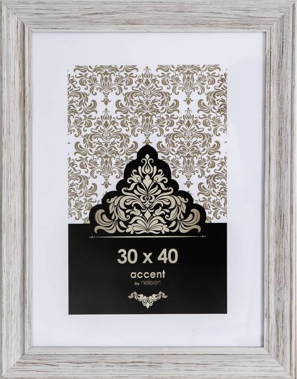 Nielsen Design 3231001 vymeniteľný fotorámček Formát papiera: 30 x 40 cm (š x v) 30 cm x 40 cm biela