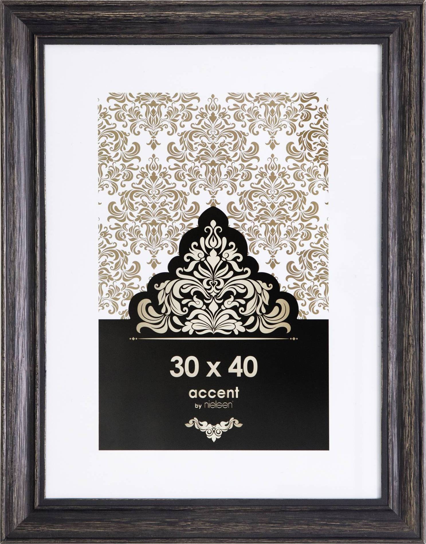 Nielsen Design 3231003 Wissellijst Papierformaat, 30 X 40 Cm Zwart