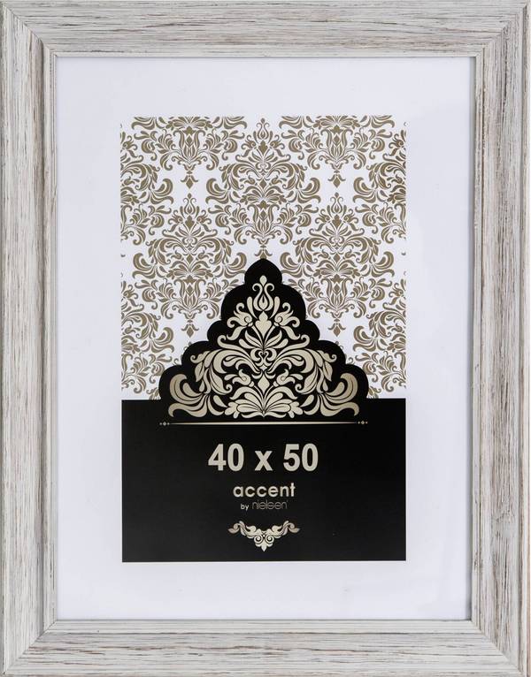 Nielsen Design 3241001 vymeniteľný fotorámček Formát papiera: 40 x 50 cm (š x v) 40 cm x 50 cm biela