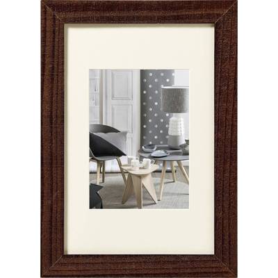 walther+ design HO040N vymeniteľný fotorámček Formát papiera: 30 x 40 cm hnedá