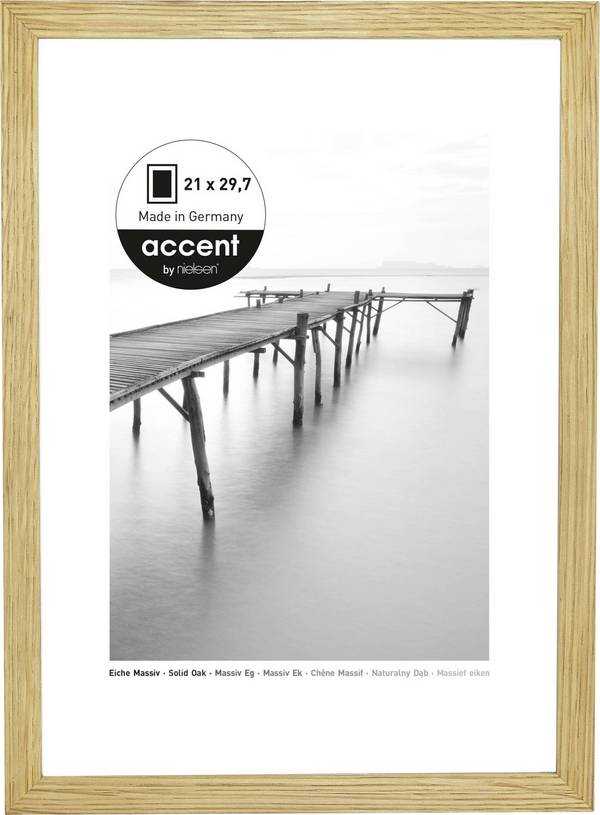 Nielsen Design 6721006 vymeniteľný fotorámček Formát papiera: 21 x 29.7 cm (š x v) 21 cm x 29.7 cm dub
