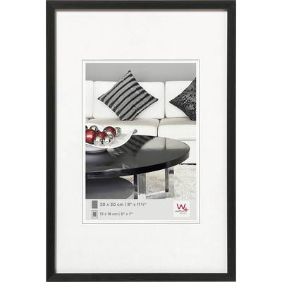 walther+ design AJ030B vymeniteľný fotorámček Formát papiera: 20 x 30 cm čierna