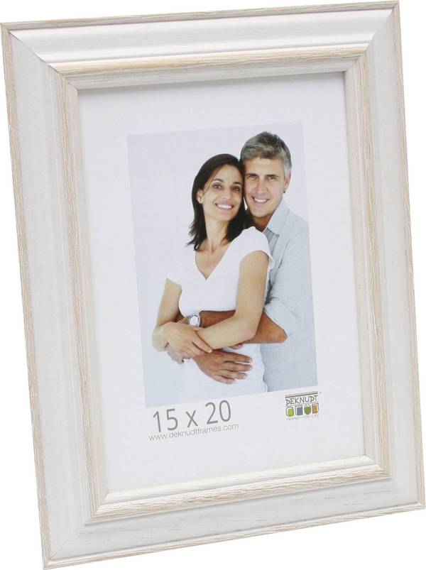 Deknudt S221H1 15X20 vymeniteľný fotorámček Formát papiera: 20 x 15 cm (š x v) 20 cm x 15 cm biela