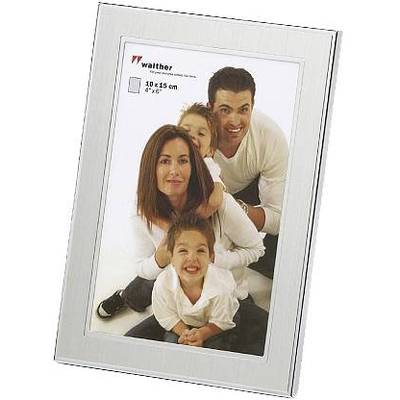 walther+ design PJ520S vymeniteľný fotorámček Formát papiera: 20 x 15 cm strieborná