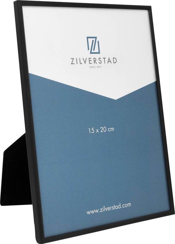 Zilverstad 7986031 vymeniteľný fotorámček Formát papiera: 20 x 15 cm (š x v) 15 cm x 20 cm čierna