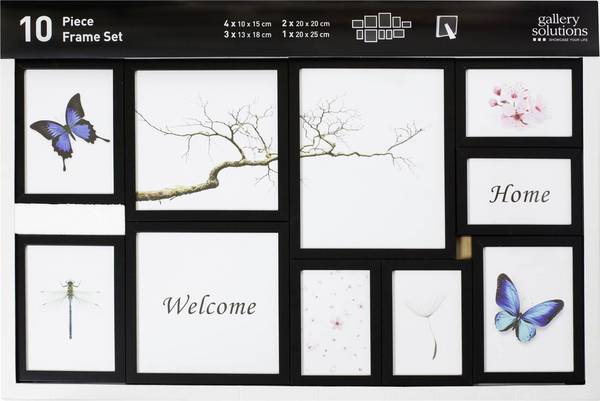 Nielsen Design 8999176 vymeniteľný fotorámček Formát papiera: 20 x 25 mm (š x v) 20 cm x 25 cm čierna