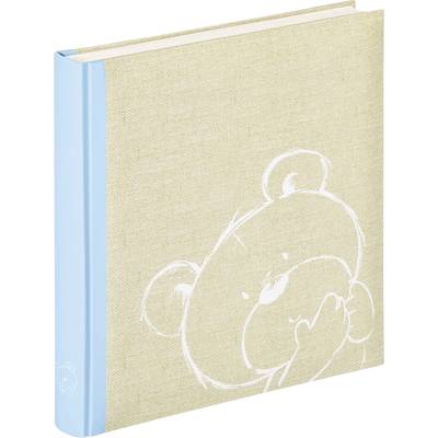 walther+ design UK-151-L fotoalbum (š x v) 28 cm x 30.5 cm béžová, modrá 50 Seiten